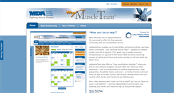 Desktop Screenshot of mymuscleteam.lotsahelpinghands.com