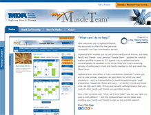 Tablet Screenshot of mymuscleteam.lotsahelpinghands.com